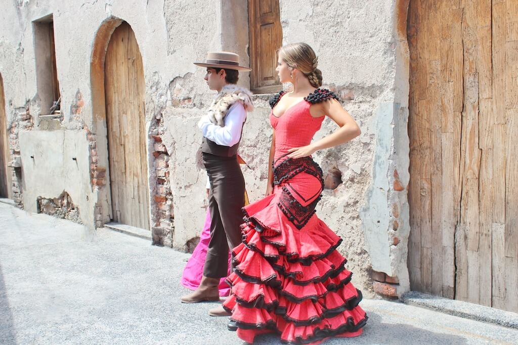 Emmanuel and Flamenco dancer