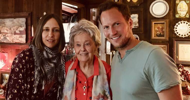 Actors with Lorraine Warren